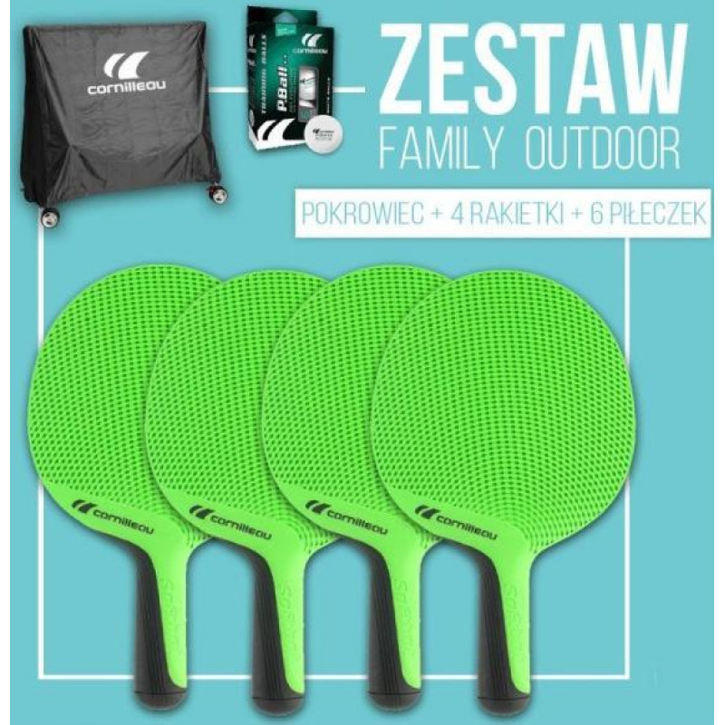 Cornilleau Zestaw do gry w tenisa stołowego Outdoor Cornilleau