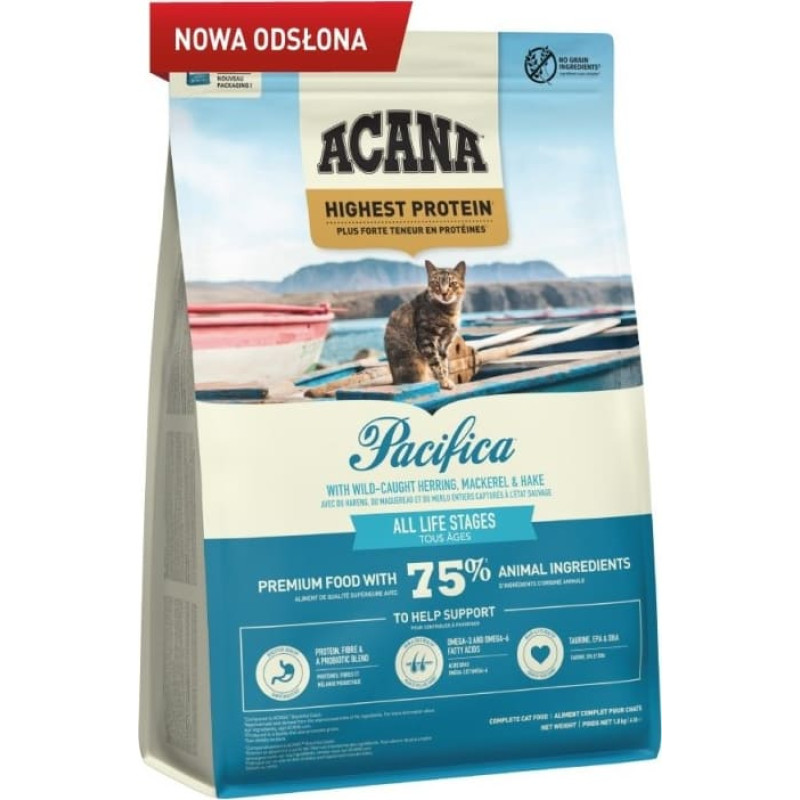 Acana Pacifica - dry cat food - 1,8kg