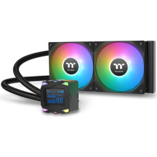 Thermaltake LA240-S ARGB Płyta główna Zestaw do chłodzenia płynami 12 cm Czarny 1 szt.