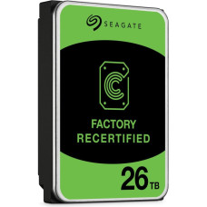 Seagate Exos 26 TB Refurbished, Hard Drive (SATA 6 Gb/s, 3.5