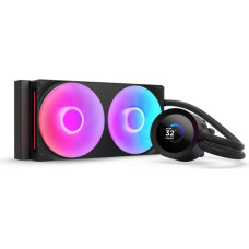 Nzxt Kraken Plus RGB 240 Procesor Chłodnica cieczy all-in-one 12 cm Czarny