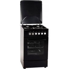MPM Kuchnia gazowo-elektryczna MPM-56-KGM-12B Czarna