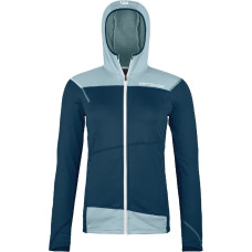 Reebok Bluza z kapturem damska Ortovox Fleece Light Hoody - deep ocean