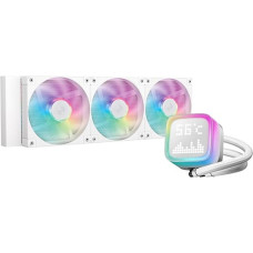 Deepcool LP360 Computer case, Processor All-in-one liquid cooler 12 cm White 1 pc(s)