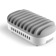 Compulocks Ładowarka Compulocks c10 Ports USB Charging Dock Station With UK Plug - Ladestation - 120 Watt - 2.4 A - 10 Ausgabeanschlussstellen (USB) - Grossbritannien