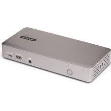 Startech 150UE-USB4DOCKTRIPLE stacja dokująca Przewodowa USB4 Szary
