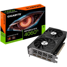 Gigabyte GeForce RTX 4060 Ti WINDFORCE OC 16G Graphics Card - 16GB GDDR6, 128bit, PCI-E 4.0, 2565MHz Core Clock, 2 x DisplayPort 1.4a, 2 x HDMI 2.1a, NVIDIA DLSS 3, GV-N406TWF2OC-16GD