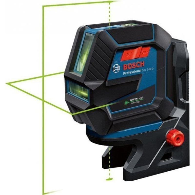 Bosch Laser krzyżowy GCL 2-50 zielony 15m 0601066M01