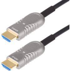 Startech Kabel StarTech StarTech 8K-A-50F-HDMI-CABLE kabel HDMI 15,2 m HDMI Typu A (Standard) Czarny, Srebrny