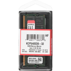 Kingston Technology KCP548SD8-32 memory module 32 GB 1 x 32 GB DDR5 4800 MHz