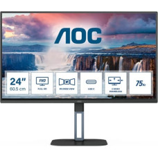 AOC 60,5cm (23,8) 1609 HDMI+USB-C IPS Black - 24V5CE/BK