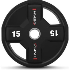 HMS Svara disks TPC15 OLYMPIC POLYURETHANE PLATE CPU 15 KG HMS