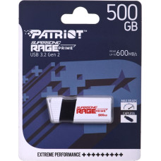 Patriot Memory PATRIOT RAGE PRIME 600 MB/S 512GB USB 3.2 8K IOPS