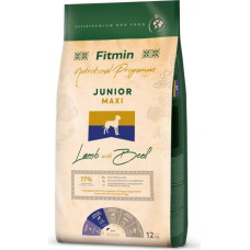 Fitmin Nutritional Programme Junior Maxi Lamb with beef - dry dog food - 12kg