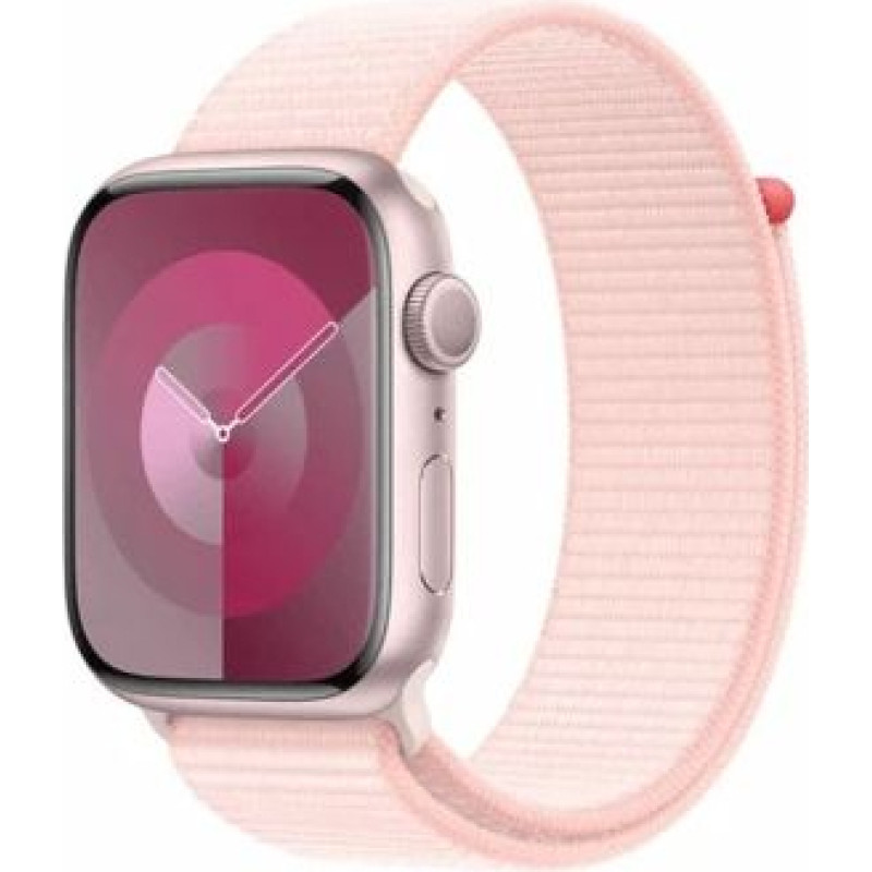 Apple Watch Series 9 GPS 45mm Pink Alu Case, Light Pink Sport Loop EU MR9J3