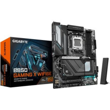 Gigabyte B850 GAMING X WIFI6E Motherboard - AMD Ryzen 9000 Series CPUs, 12+2+2 Phases Digital VRM, up to 8200MHz DDR5 (OC), 1xPCIe 5.0 + 2xPCIe 4.0 M.2, 2.5LAN, WIFI 6E, USB 3.2 Gen 2x2