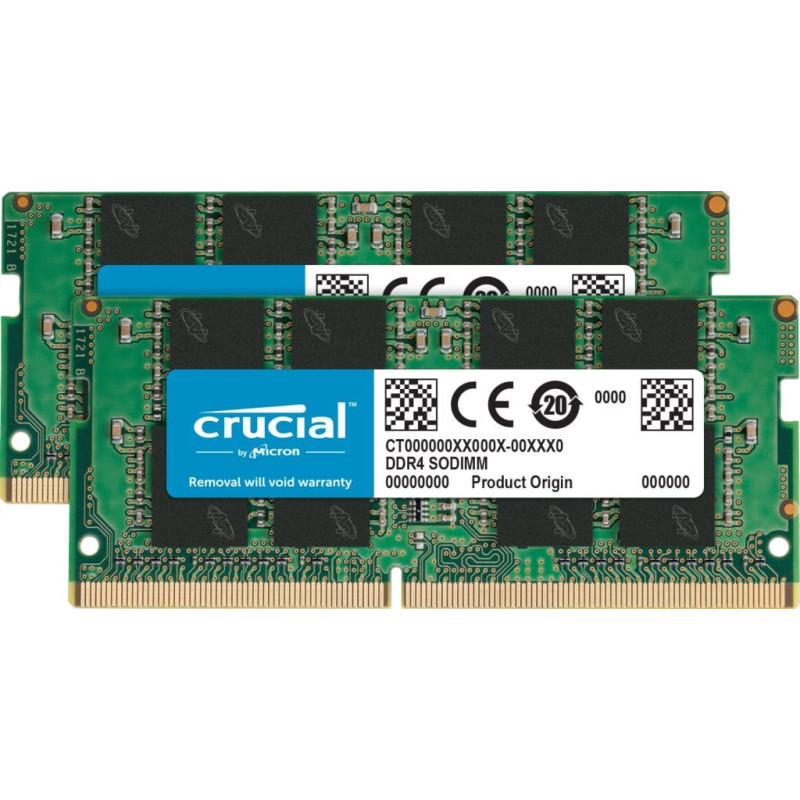 Crucial RAM DDR4-3200MHz 16GB (2x 8GB) 260-pin SODIMM