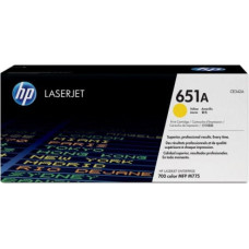 HP Tonerpatrone - 651A - CE342A - yellow CE342A