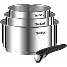 Tefal Patelnia Tefal Zestaw garnków TEFAL L8964S44 Ingenio Emotion 4 elementy