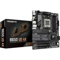 Gigabyte B650 UD AX | Processor family AMD Ryzen | Processor socket AM5 | DDR5 | Number of SATA connectors 4