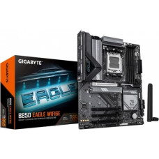 Gigabyte B850 EAGLE WIFI6E Motherboard - AMD Ryzen 9000 Series CPUs, 8+2+2 Phases Digital VRM, up to 8200MHz DDR5 (OC), 1xPCIe 5.0 + 2xPCIe 4.0 M.2, GbE LAN, WIFI 6E, USB 3.2 Gen 2