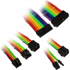 Kolink Kolink Core Adept Braided Cable Extension Kit - Rainbow