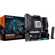 Gigabyte B850M GAMING X WIFI6E Motherboard - AMD Ryzen 9000 Series CPUs, 10+2+2 Phases Digital VRM, up to 8200MHz DDR5 (OC), 1xPCIe 5.0 + 1xPCIe 4.0 M.2, 2.5LAN, WIFI 6E, USB 3.2 Gen 2