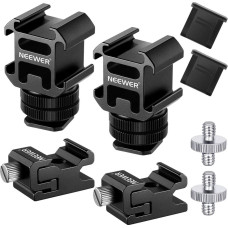 Neewer 8 pcs camera hot shoe mount set 10101180