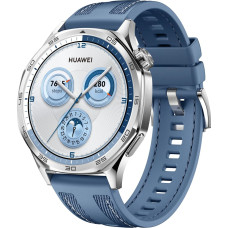 Huawei Watch GT 5 46mm, stainless steel/blue