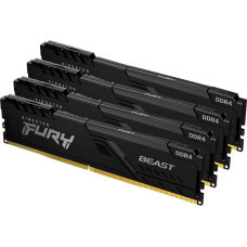 Kingston Fury Pamięć Kingston Fury Beast, DDR4, 64 GB, 3200MHz, CL16 (KF432C16BB1K4/64)