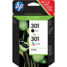 HP 301 czarny + kolor N9J72AE Instant Ink