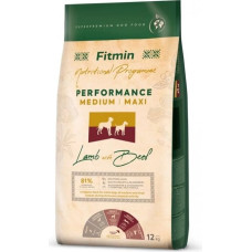 Fitmin Medium Maxi Performance Lamb with beef - dry dog food - 12kg