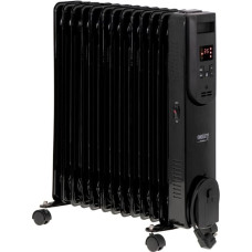 Adler Electric oil heater with remote control CAMRY CR 7814 13 fins, 2500 W black