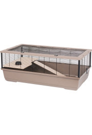 Inter-Zoo Bernie Wood mokka - cage for rodents - 100 x 54 x 39cm