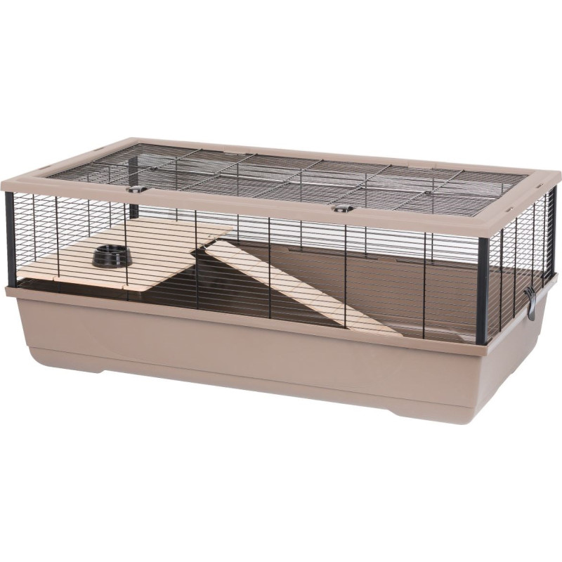 Inter-Zoo Bernie Wood mokka - cage for rodents - 100 x 54 x 39cm