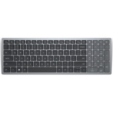 Dell KB740 keyboard RF Wireless + Bluetooth QWERTY English Grey, Black