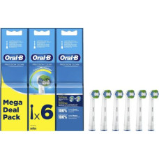 Oral-B Electric Toothbrush Replacement Head Precision Clean EB20-6 (6pcs) White EU