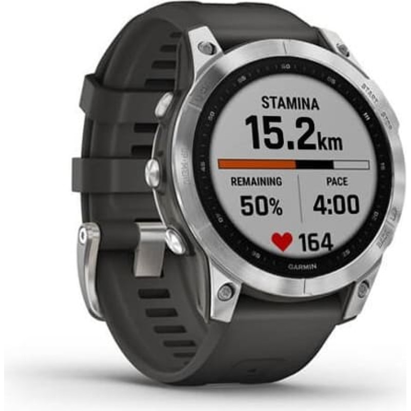 Garmin Fenix 7 Silver/Graphite band 010-02540-01