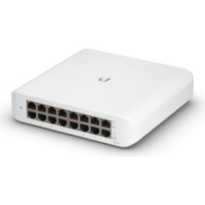 Ubiquiti USW-LITE-16-POE | Switch | UniFi Gen2, 16x RJ45 1000Mb/s, 8x PoE+, 45W