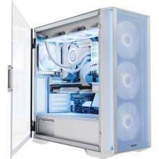 Modecom Computer cases ARGB HORIZON FLOW MIDI White