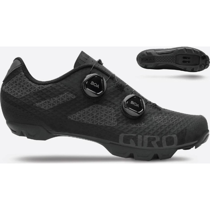 Giro Buty męskie GIRO SECTOR black dark shadow roz.43,5 (NEW)