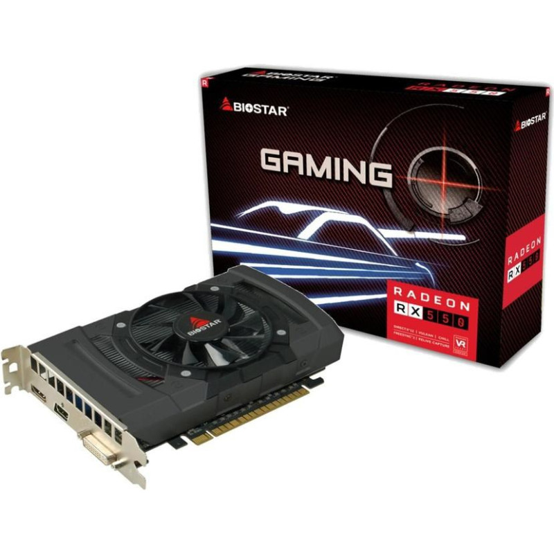 Biostar Radeon RX550 AMD Radeon RX 550 2 GB GDDR5