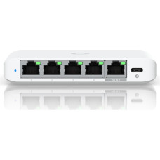 Ubiquiti UniFi Flex Mini 2.5G Managed 2.5G Ethernet (100/1000/2500) Power over Ethernet (PoE) Desktop White