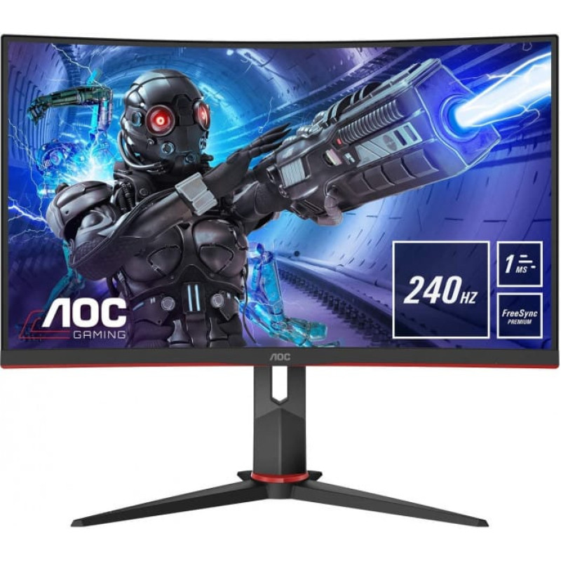 AOC Monitor 31.5inch curved C32G2ze/BK - Flat Screen - 80 cm C32G2ZE