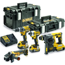 Dewalt Zestaw elektronarzędzi Dewalt 10-elementowy (DCK422P3-QW)