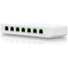 Ubiquiti USW-Ultra-210W-EU | Switch | 8x RJ45 1000Mb/s PoE+, Wejście PoE++, 210W, zasilacz w zestawie