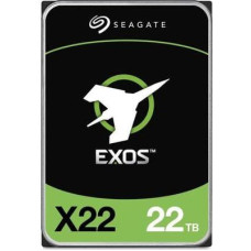 Seagate HDD|SEAGATE|Exos X22|22TB|SATA|512 MB|7200 rpm|Discs/Heads 10/20|ST22000NM001E