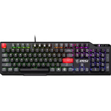 MSI Vigor GK41 Dusk LR US keyboard Gaming USB QWERTY English Black