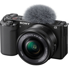 Sony Aparat Sony ZV-E10 + 16-50 mm f/3.5-5.6 OSS do wideoblogów (ZVE10LBDI.EU)