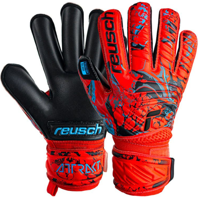 Reusch Cimdi Reusch Attrakt Silver Roll Finger Jr 53 72 217 3333 - 8